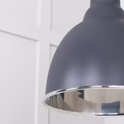 Smooth Nickel Brindley Pendant in Slate - Image 6