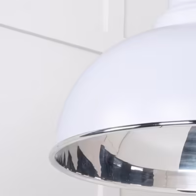 Smooth Nickel Harborne Pendant in Birch - Image 6