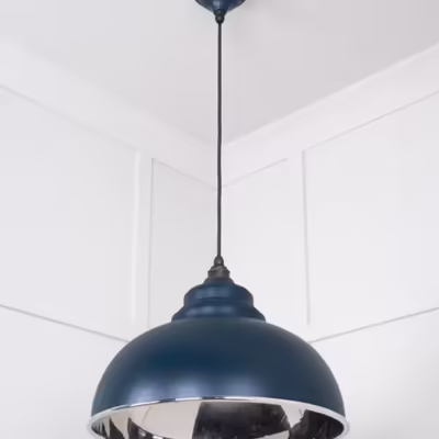 Smooth Nickel Harborne Pendant in Dusk - Image 5