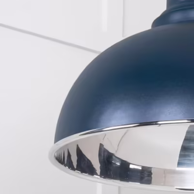 Smooth Nickel Harborne Pendant in Dusk - Image 6