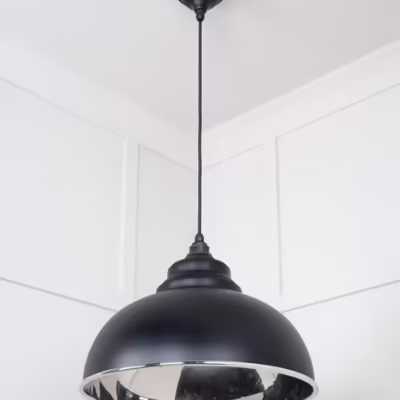 Smooth Nickel Harborne Pendant in Elan Black - Image 5