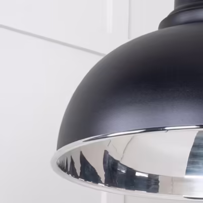 Smooth Nickel Harborne Pendant in Elan Black - Image 6