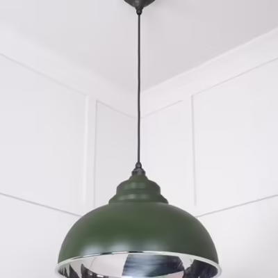 Smooth Nickel Harborne Pendant in Heath - Image 4