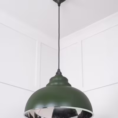 Smooth Nickel Harborne Pendant in Heath - Image 5
