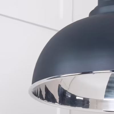 Smooth Nickel Harborne Pendant in Soot - Image 6