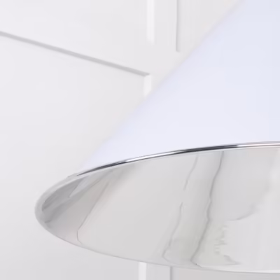 Smooth Nickel Hockley Pendant in Birch - Image 6