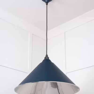 Smooth Nickel Hockley Pendant in Dusk - Image 5