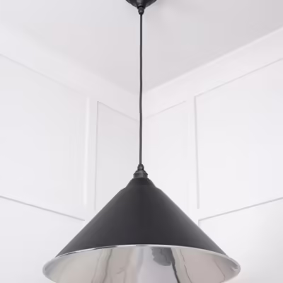 Smooth Nickel Hockley Pendant in Elan Black - Image 5