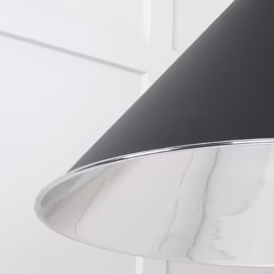 Smooth Nickel Hockley Pendant in Elan Black - Image 6