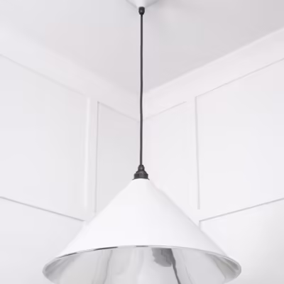 Smooth Nickel Hockley Pendant in Flock - Image 4