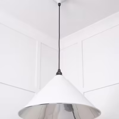 Smooth Nickel Hockley Pendant in Flock - Image 5