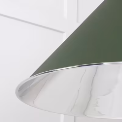 Smooth Nickel Hockley Pendant in Heath - Image 6