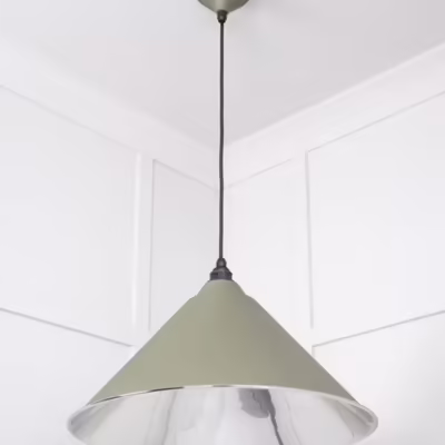 Smooth Nickel Hockley Pendant in Tump - Image 4