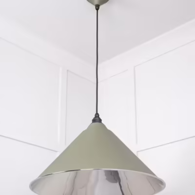 Smooth Nickel Hockley Pendant in Tump - Image 5