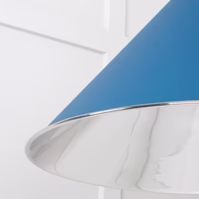 Smooth Nickel Hockley Pendant in Upstream - Image 6