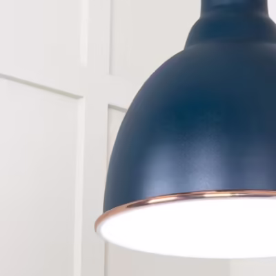 White Gloss Brindley Pendant in Dusk - Image 6