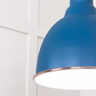 White Gloss Brindley Pendant in Upstream - Image 6