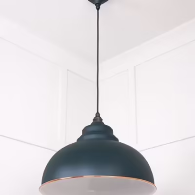 White Gloss Harborne Pendant in Dingle - Image 5