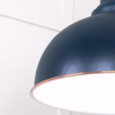 White Gloss Harborne Pendant in Dusk - Image 6