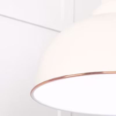 White Gloss Harborne Pendant in Teasel - Image 6