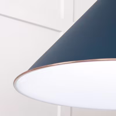 White Gloss Hockley Pendant in Dusk - Image 6
