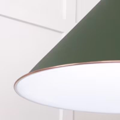 White Gloss Hockley Pendant in Heath - Image 6