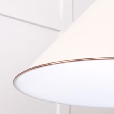 White Gloss Hockley Pendant in Teasel - Image 6