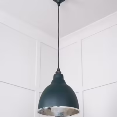 Hammered Nickel Brindley Pendant in Dingle - Image 4