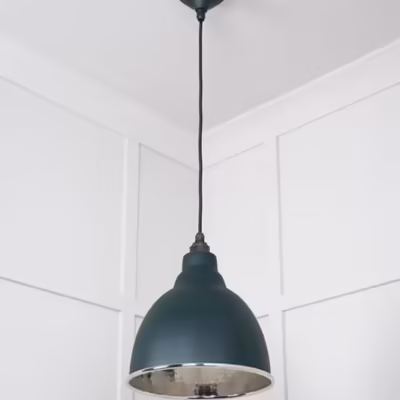 Hammered Nickel Brindley Pendant in Dingle - Image 5