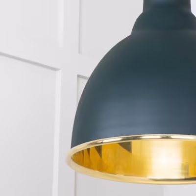 Smooth Brass Brindley Pendant in Dingle - Image 6