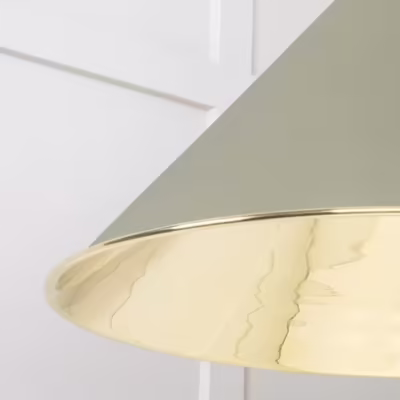 Smooth Brass Hockley Pendant in Tump - Image 6