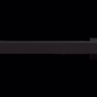 ED58L - lever Boston in cosmos black left