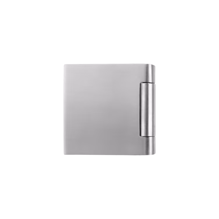 EGB 401Q 3-piece glass door hinge 1 piece in satin stainless steel