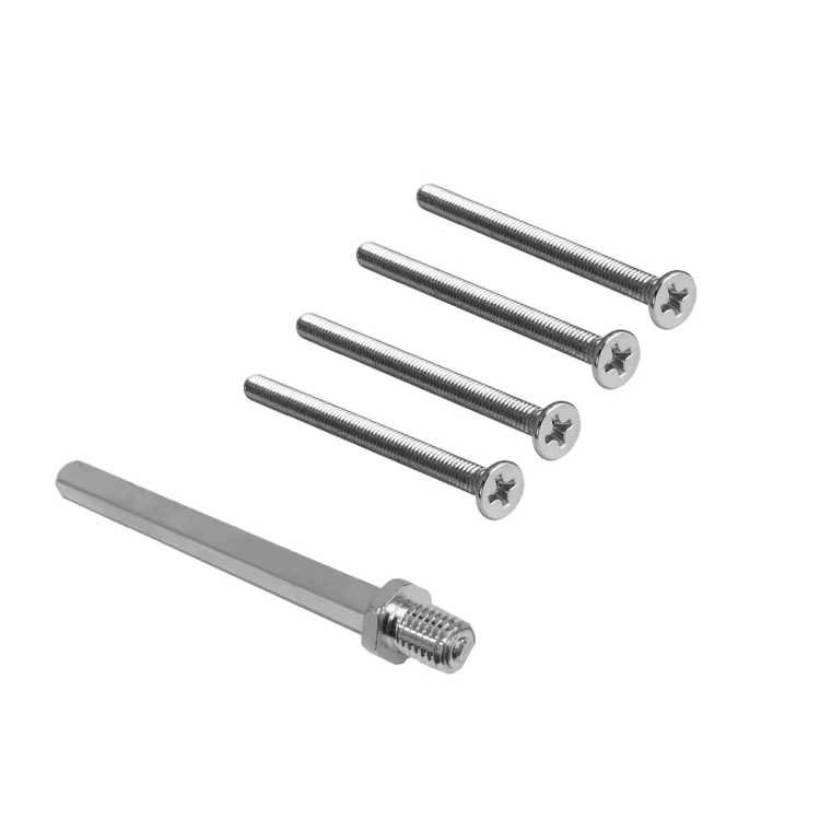 Z1332 SET60 WG - 4 x Mounting screw for 3.-pc.-rose