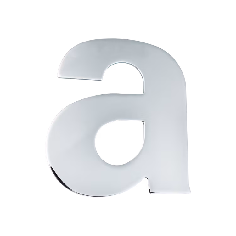 EZ205 A - in polished stainless steel house number