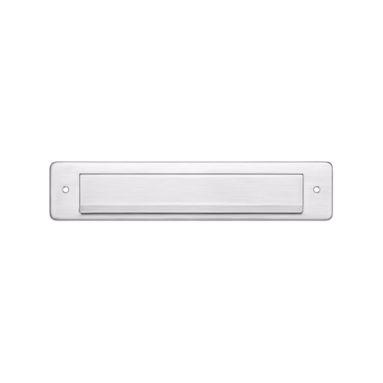 EBZK3 - in satin stainless steel internal letterplate matching EBK3