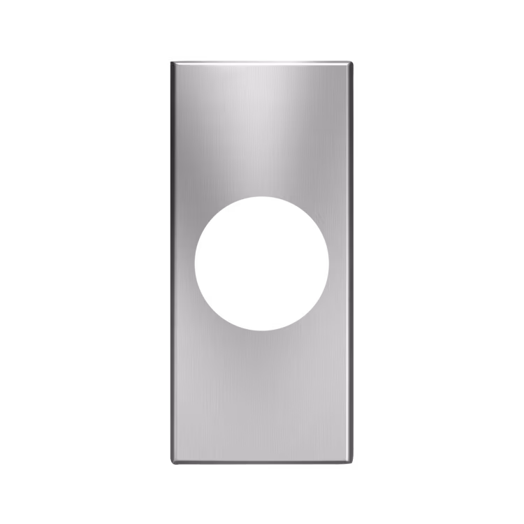 EZ149QV 26 71 - metal base with stainless steel clip-on cover handle