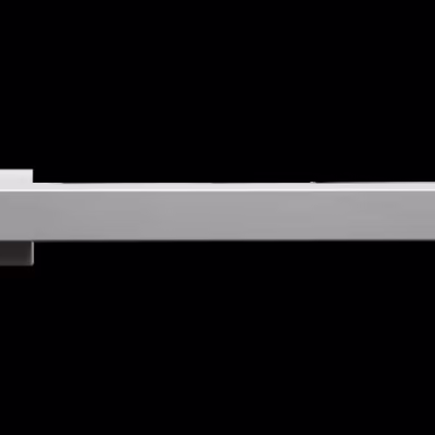 ED58R - lever Boston in satin stainless steel right