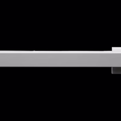 ED58L - lever Boston in satin stainless steel left