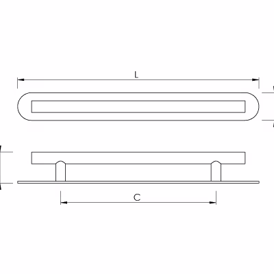 Round Cabinet Handle & Backplate - Image 2