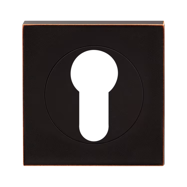 CEZ1341 PZ 81 - 3-piece rose Euro profile cylinder