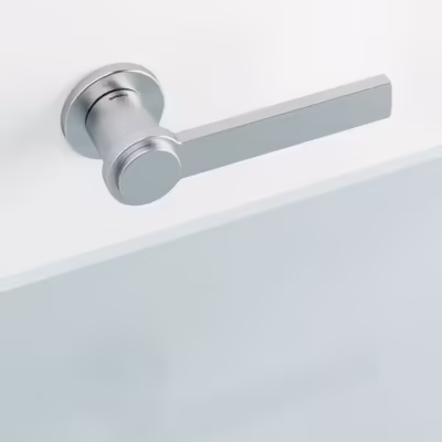 Calin Lever Handle on Round Rose