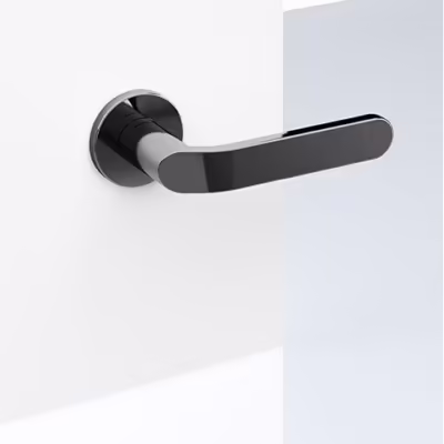 Callas Lever Handle on Round Rose