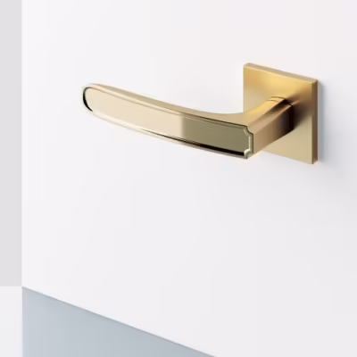 Frame Lever Handle on Square Rose