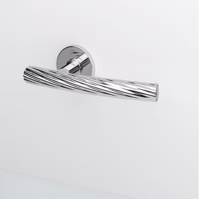 Fusilla Lever Handle on Round Rose