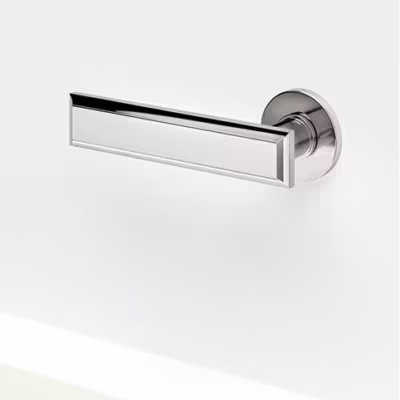 Kuki Lever Handle on Round Rose
