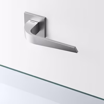 Nuria Lever Handle on Square Rose