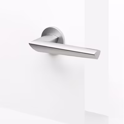 Isi Lever Handle on Round Rose