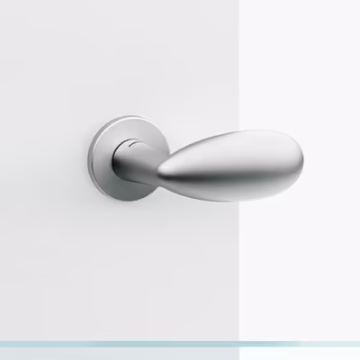 Led Lever Handle on Round Rose