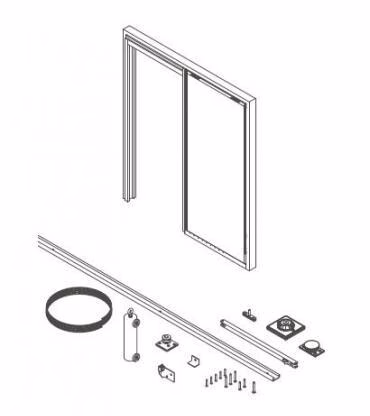 PC25-FSD SINGLE DOOR SELF CLOSER FOR USE WITH PORTMAN POCKET DOOR KITS